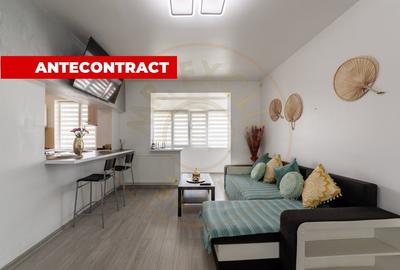 Apartament cu 2 camere semidecomandat în Central