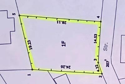 Teren de 470 mp, în Valea Alba