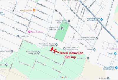 Teren de 592 mp, în Exterior Vest - 1
