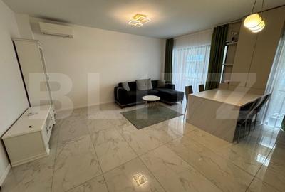 Apartament cu 2 camere semidecomandat, mobilat în Giroc