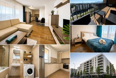 Apartament cu 2 camere semidecomandat, mobilat în Tractorul
