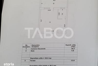 Garsonieră decomandată în Făgăraș