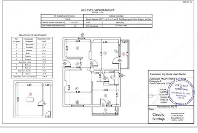 Apartament cu 3 camere semidecomandat în Ghermănești - 1