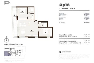 Apartament cu 3 camere în Vitan - 5