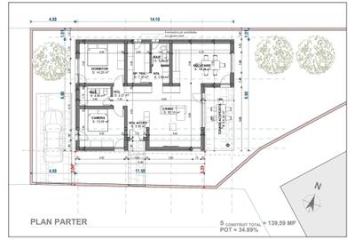 Casă cu 3 camere cu Teren 400 Mp în Utvin