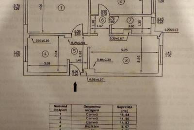 Apartament cu 3 camere decomandat, mobilat în Sebastian - 7