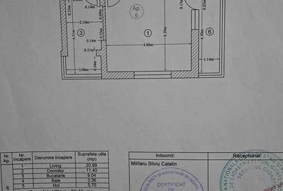 Apartament cu 2 camere decomandat în Berceni