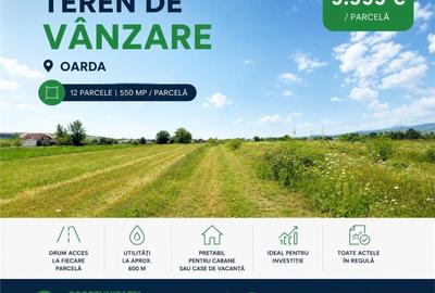 Teren de 550 mp, în Central