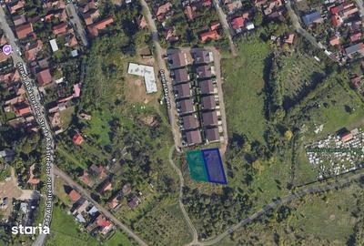 Teren de 1100 mp, în Plopi