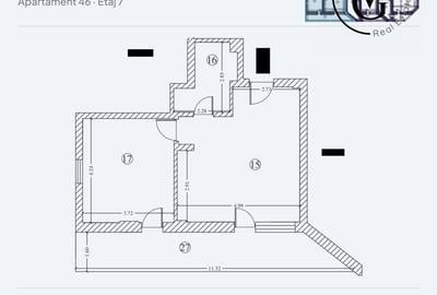 Apartament cu 2 camere semidecomandat în Mamaia-Sat - 10