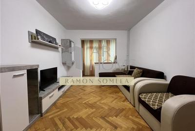Apartament cu 3 camere nedecomandat, mobilat în Vest