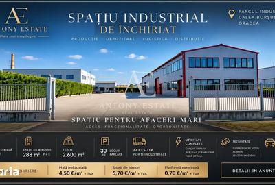 Spațiu comercial, de 591 mp, în Vest