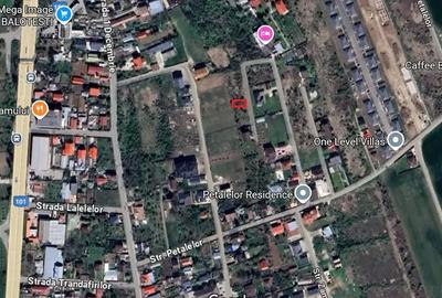 Teren de 500 mp, în Balotești