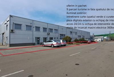 Spațiu industrial, de 395 mp, în Est