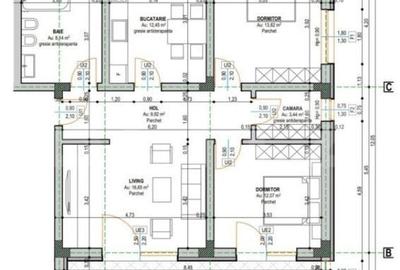 Apartament cu 3 camere decomandat în Ipotești - 2