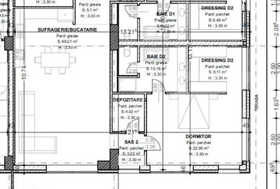 Apartament cu 3 camere în Central