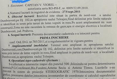 Teren de 3105 mp, în Găvănel