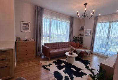 Apartament cu 2 camere, mobilat în Străulești