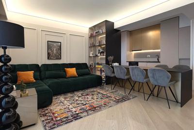Apartament cu 3 camere semidecomandat, mobilat în Pipera