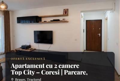 Apartament cu 2 camere decomandat, mobilat în Tractorul
