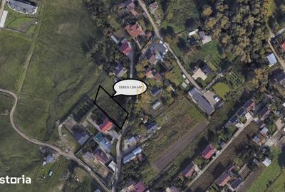 Teren de 1200 mp, în Obcini