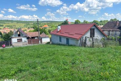 Casă cu 3 camere semidecomandat cu Teren 1600 Mp în Cincu