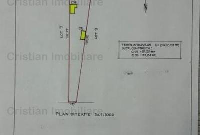 Teren intravilan de 2069 mp, în Vărsătura