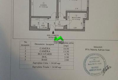 Apartament cu 2 camere decomandat în Central