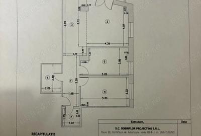 Apartament cu 3 camere decomandat, mobilat în Central