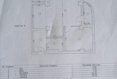 Apartament cu 2 camere, mobilat în Mamaia - 17