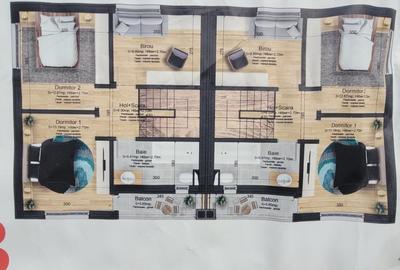 Duplex cu 4 camere cu Teren 240 Mp în Berceni - 3