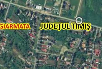 Teren de 1390 mp, în Giarmata