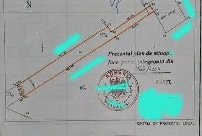 Teren de 800 mp, în Măzili