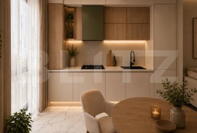 Apartament cu 2 camere semidecomandat în Central