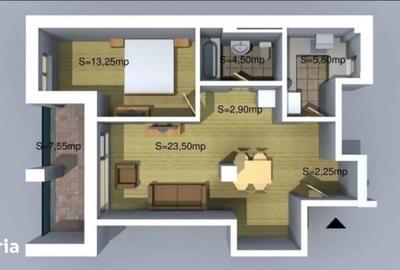 Apartament cu 2 camere în Chitila