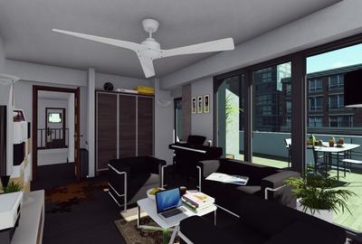 Penthouse cu 3 camere decomandat în Micro 14 - 3