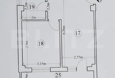 Apartament cu 2 camere în Central