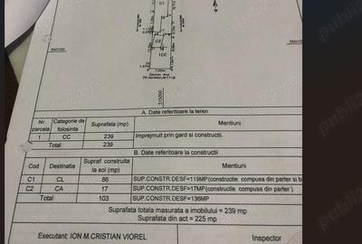 Casă cu 4 camere în Traian
