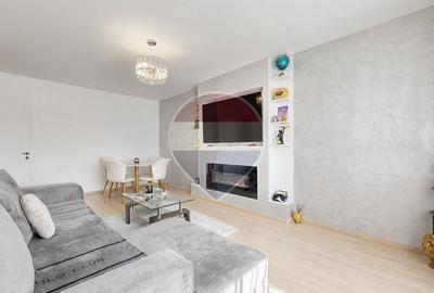 Apartament cu 2 camere decomandat, mobilat în Sânpetru