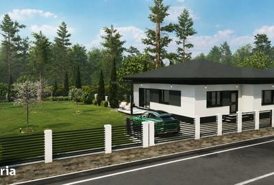 Casă cu 4 camere cu Teren 750 Mp în Păulești