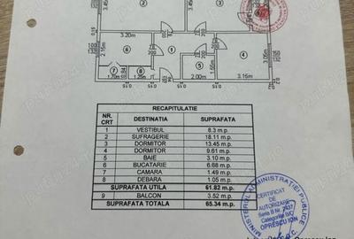 Apartament cu 3 camere decomandat, mobilat în Giurgiului - 1