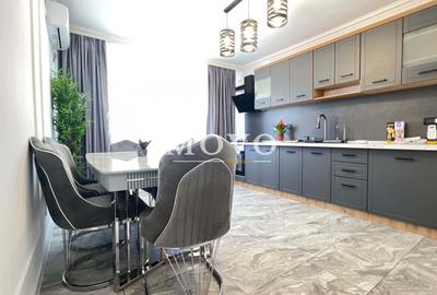 Apartament cu 3 camere semidecomandat, mobilat în Dacia