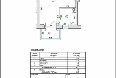Apartament decomandat în Pipera - 1