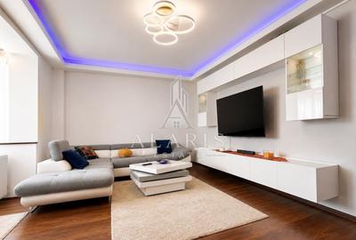 Apartament cu 5 camere semidecomandat, mobilat în Dorobanților