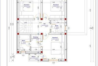 Casă cu 4 camere în Central - 6