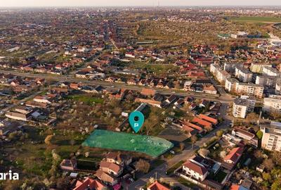Teren de 1811 mp, în Aradul Nou