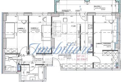 Apartament cu 4 camere în Mărăști