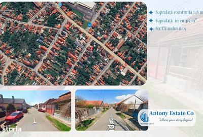 Casă cu 4 camere cu Teren 415 Mp în Central