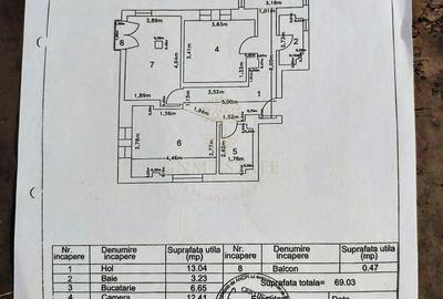 Apartament cu 3 camere decomandat în Gorjului