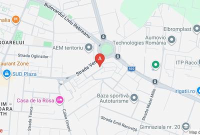 Apartament cu 2 camere semidecomandat, mobilat în Buziașului